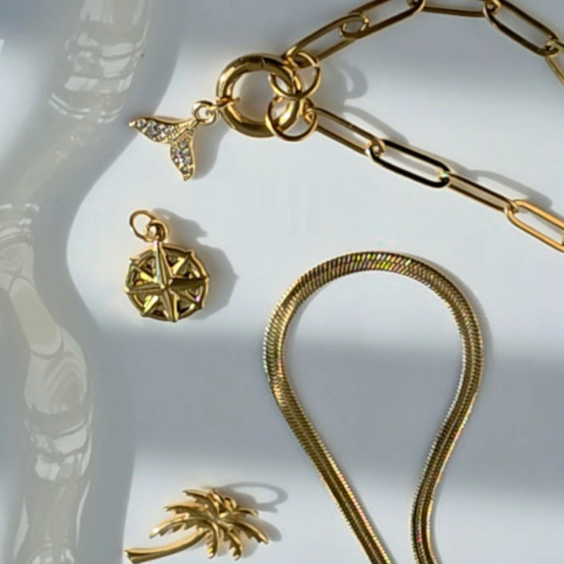 Compass Charm