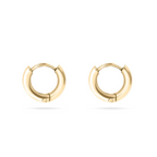 Minimal Cay Huggie Earrings