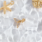 Whale Tail Charm