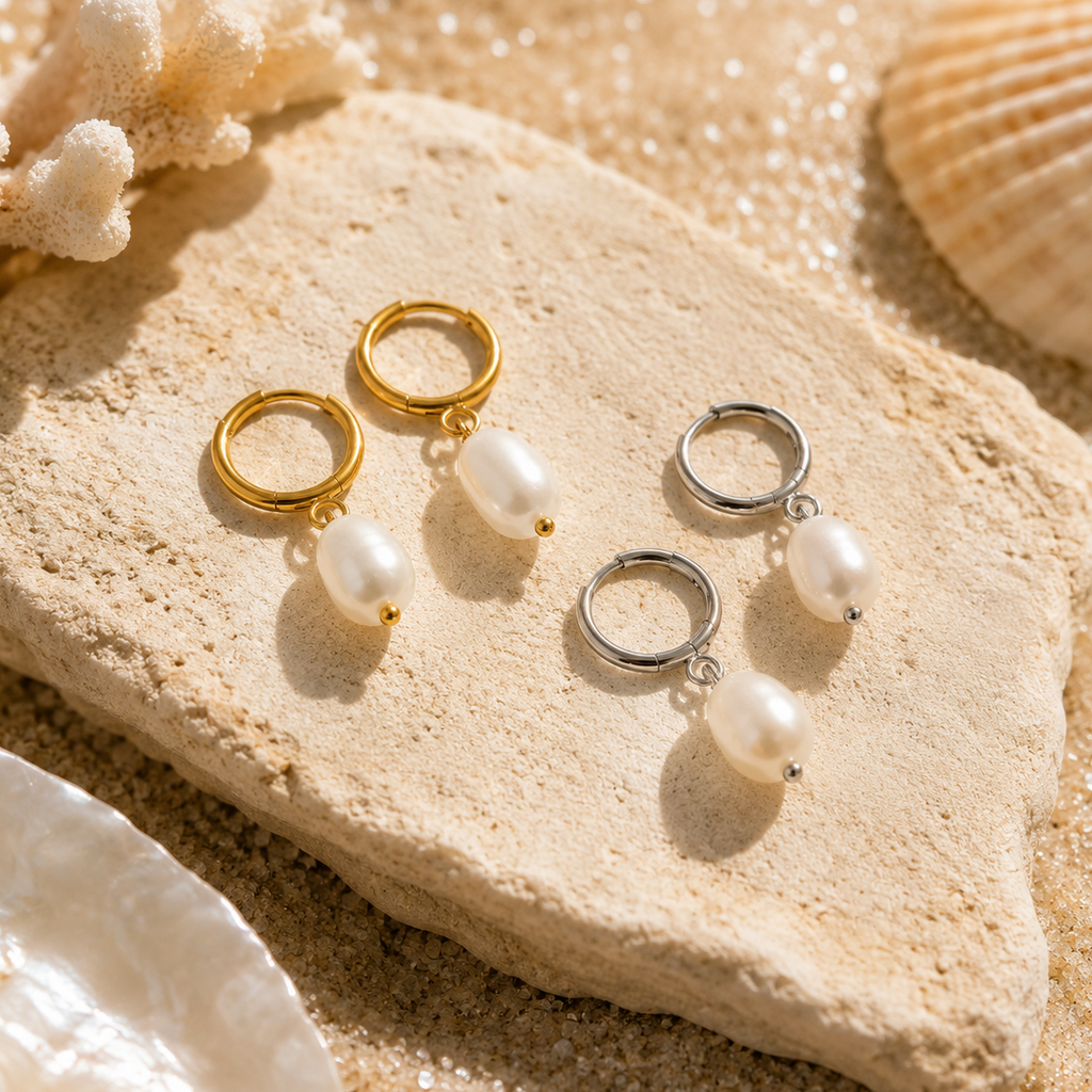 Paria Pearl Earrings